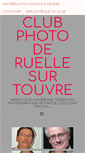 Mobile Screenshot of club-photo-ruelle.com