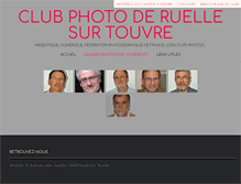 Tablet Screenshot of club-photo-ruelle.com